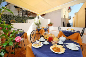 Colazione al B&B Antico Palmento Canneto Lipari